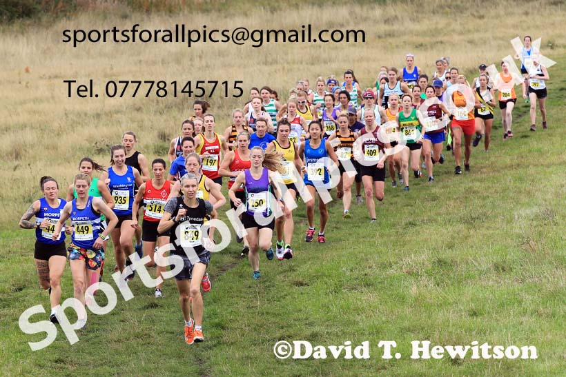 Senior women, 2022 Start Fitness NEHL, Wrekenton. Photo: David T. Hewitson/Sports for All Pics